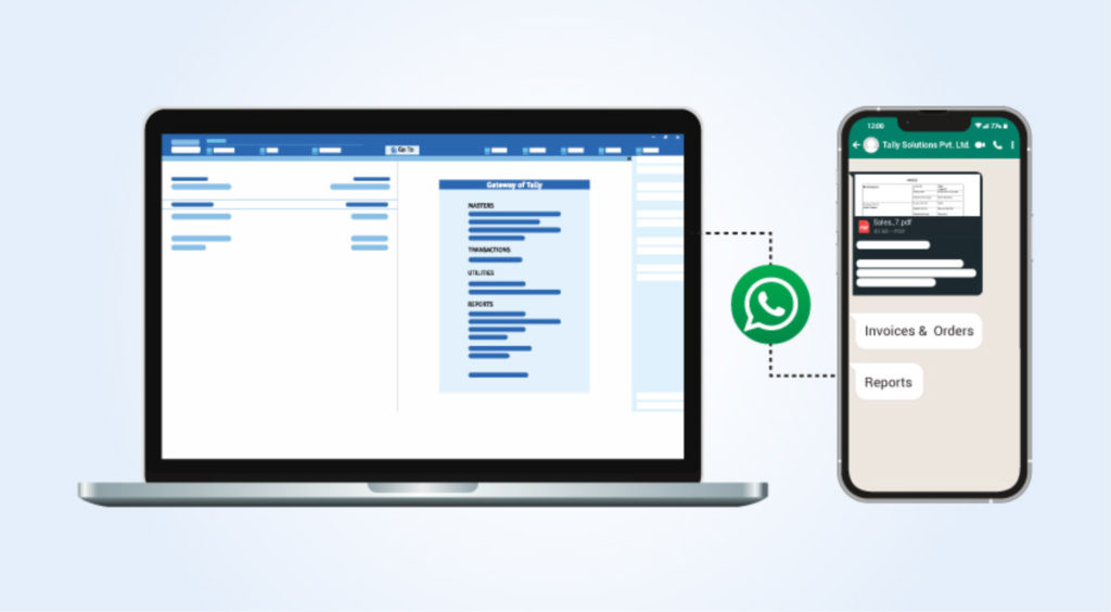 TallyPrime with WhatsApp for Instant and Secure Communication