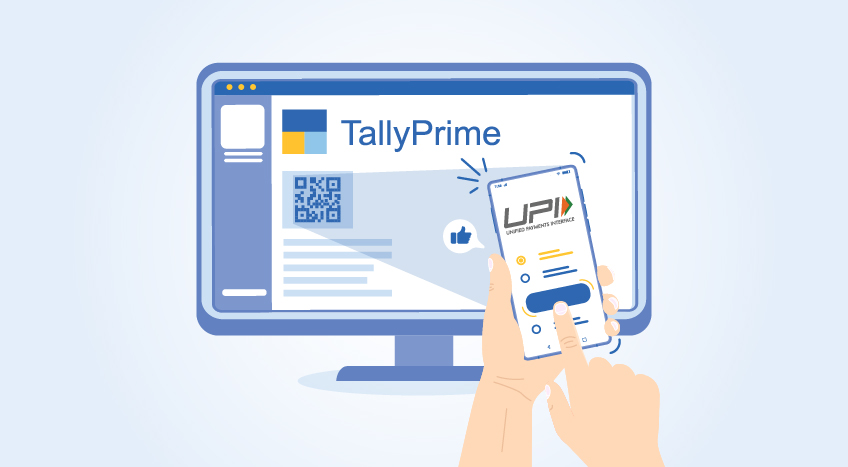 Digital Payment Requests in TallyPrime via UPI.