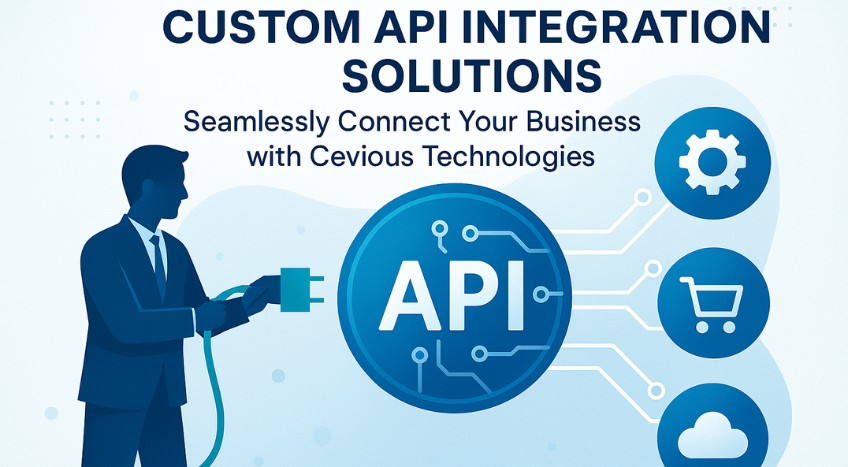 Custom API Integration Solutions: Seamlessly Connect Your Business with Cevious Technologies
