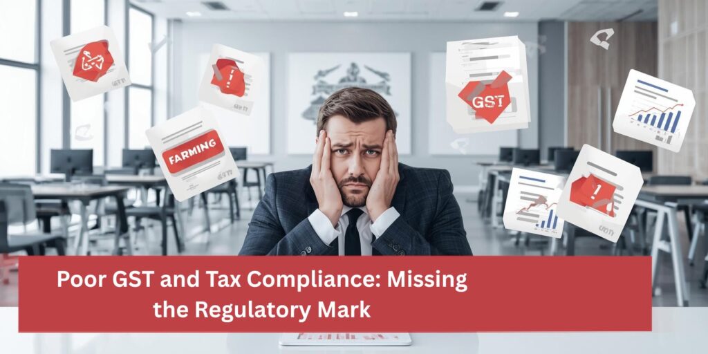 Poor GST and Tax Compliance: Missing the Regulatory Mark
