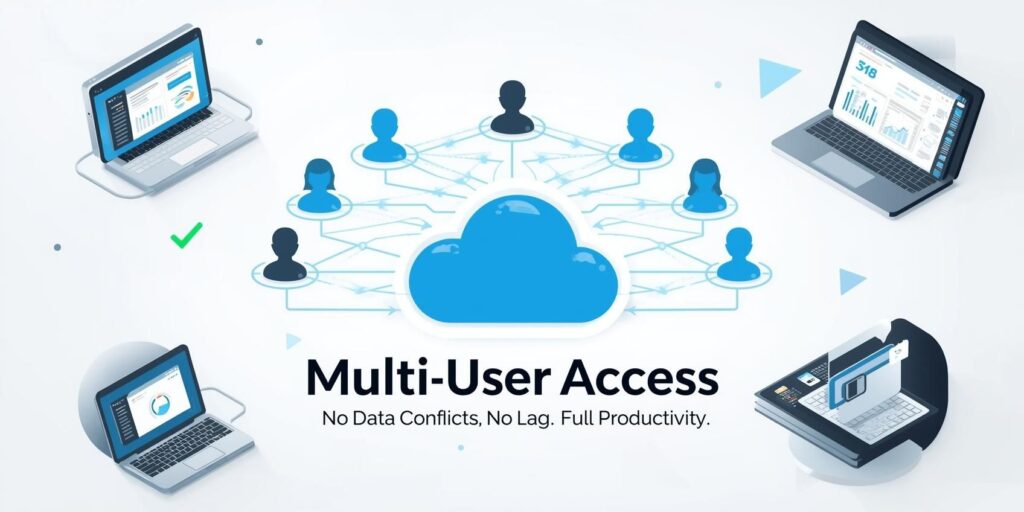 Multi-User Access Without Conflicts or Slowdowns