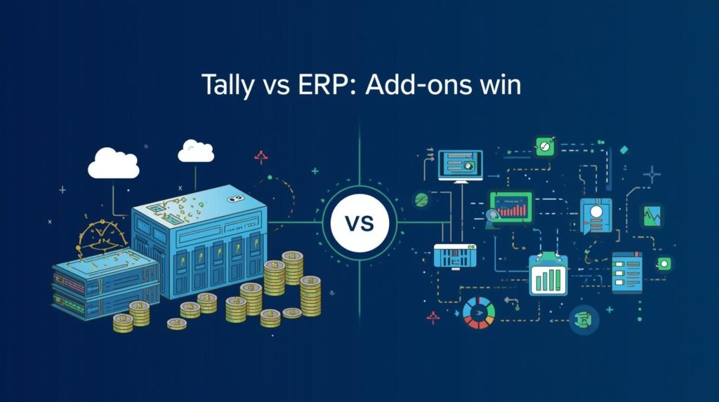 Tally vs ERP Systems: Why Add-Ons Beat Expensive Upgrades
