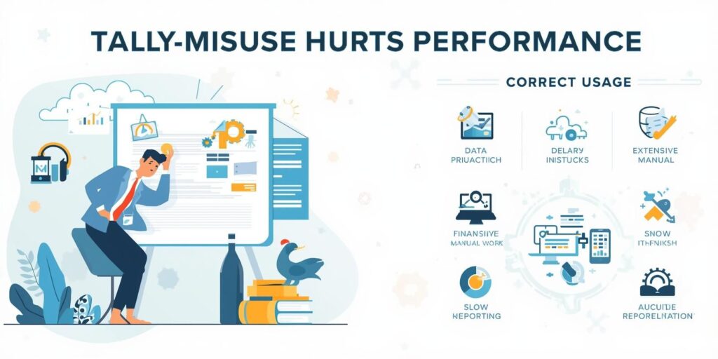 How Tally Misuse Impacts Business Performance