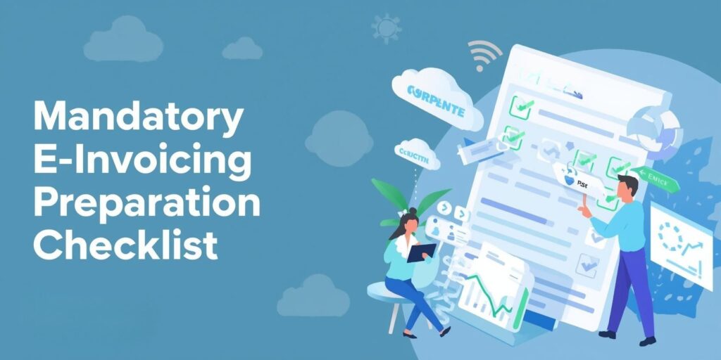 Mandatory E-Invoicing Preparation Checklist.