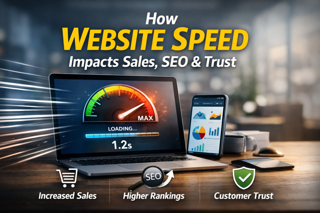 How Website Speed Impacts Sales, SEO & Trust