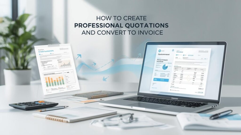 How to Create Professional Quotations and Convert to Invoice