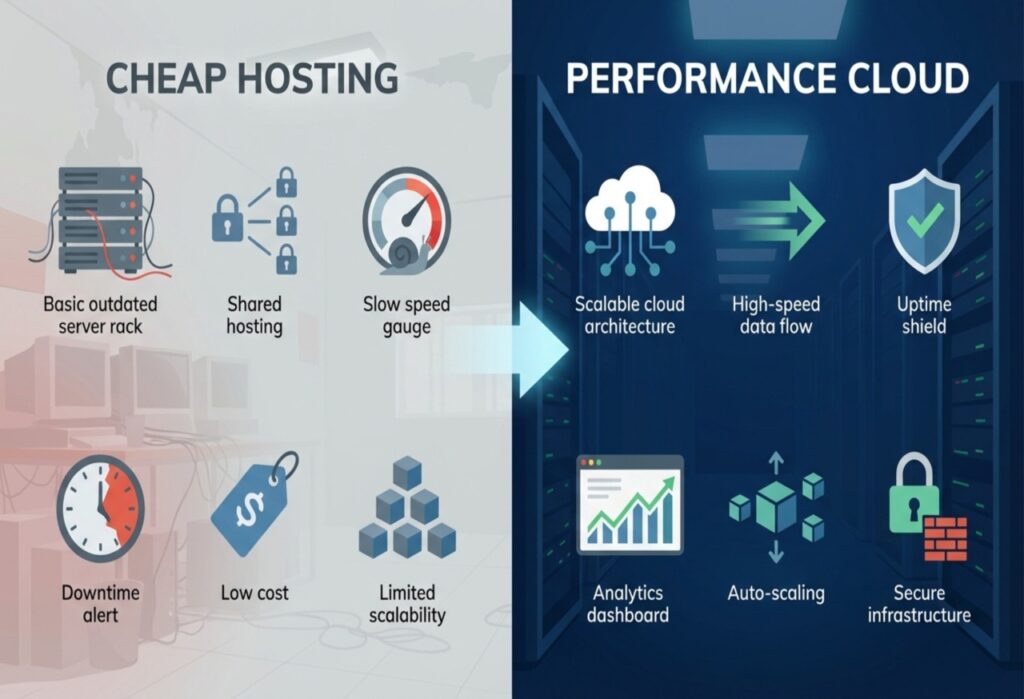 Why Performance Cloud Is Replacing Cheap Hosting in India
