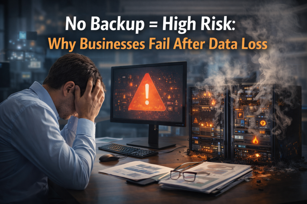 No Backup = High Risk: Why Businesses Fail After Data Loss