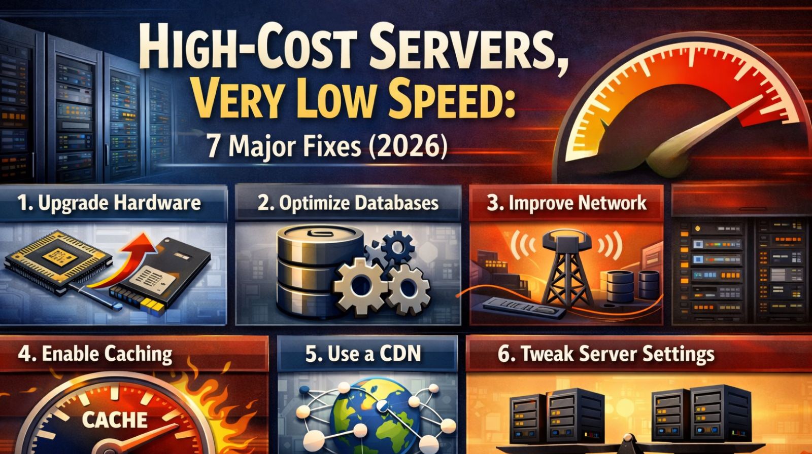 High Cost Server Low Performance: 7 Major Fixes (2026)