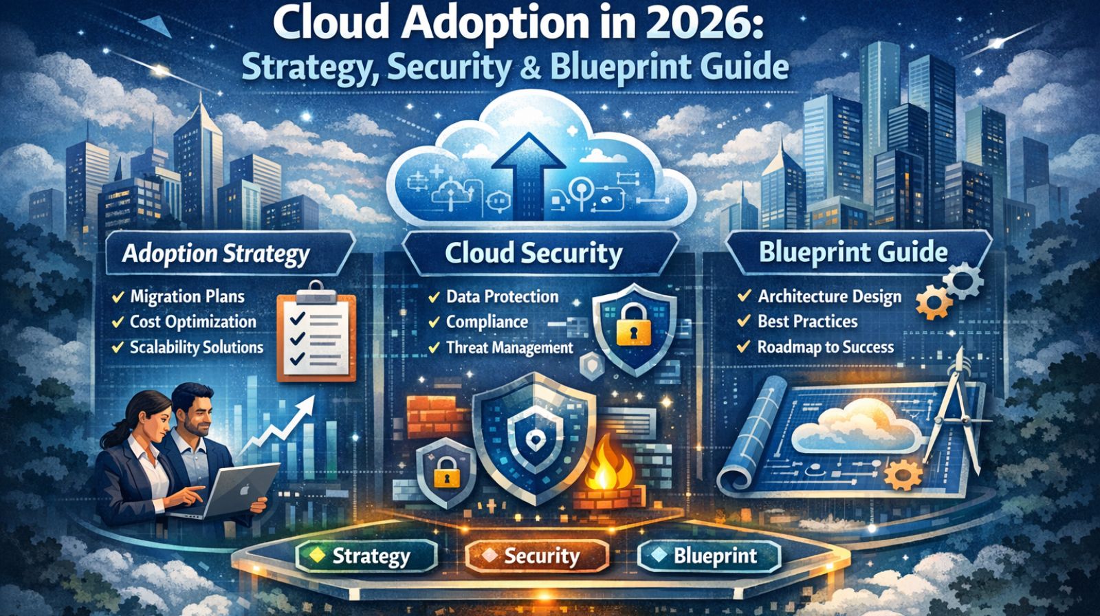 Cloud Adoption in 2026: Strategy, Security & Blueprint Guide