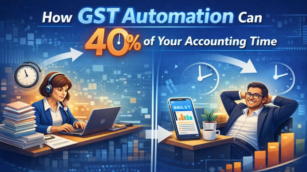 How GST Automation Can Save 40% of Your Accounting Time