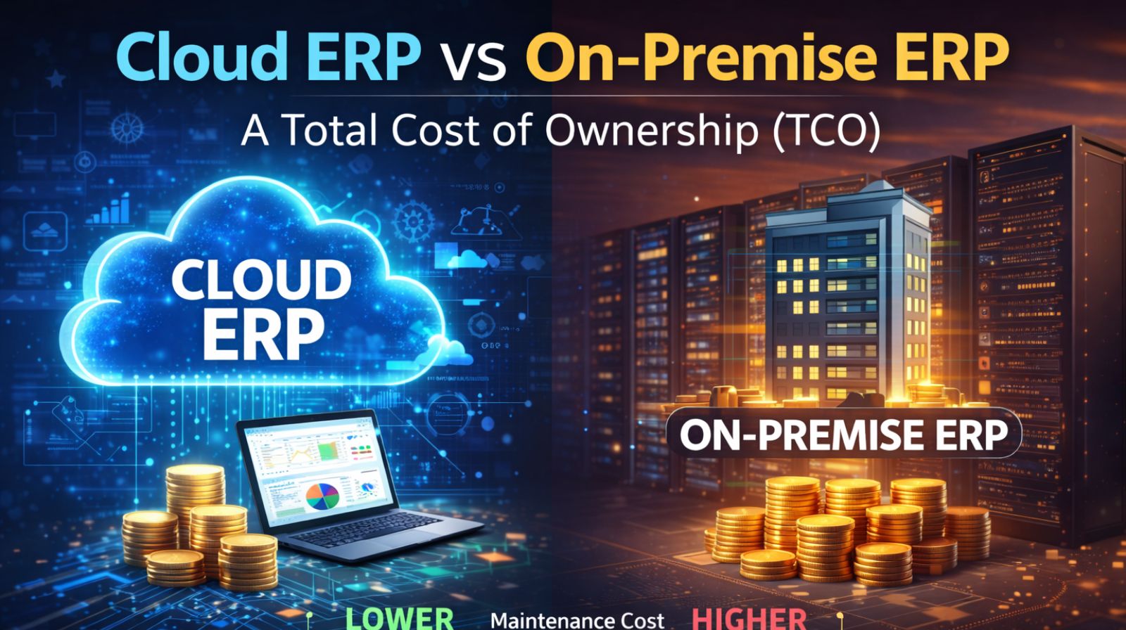 Cloud ERP vs. On-Premise ERP: A Total Cost of Ownership (TCO