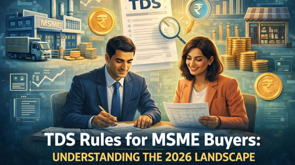 TDS Rules for MSME Buyers: Understanding the 2026 Landscape