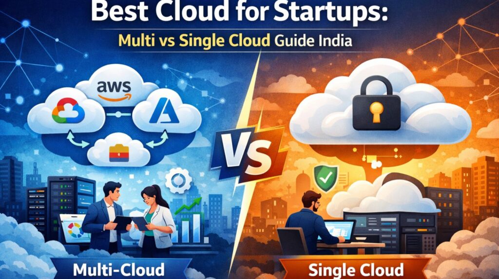 Best cloud for startups: Multi vs Single Cloud Guide India.