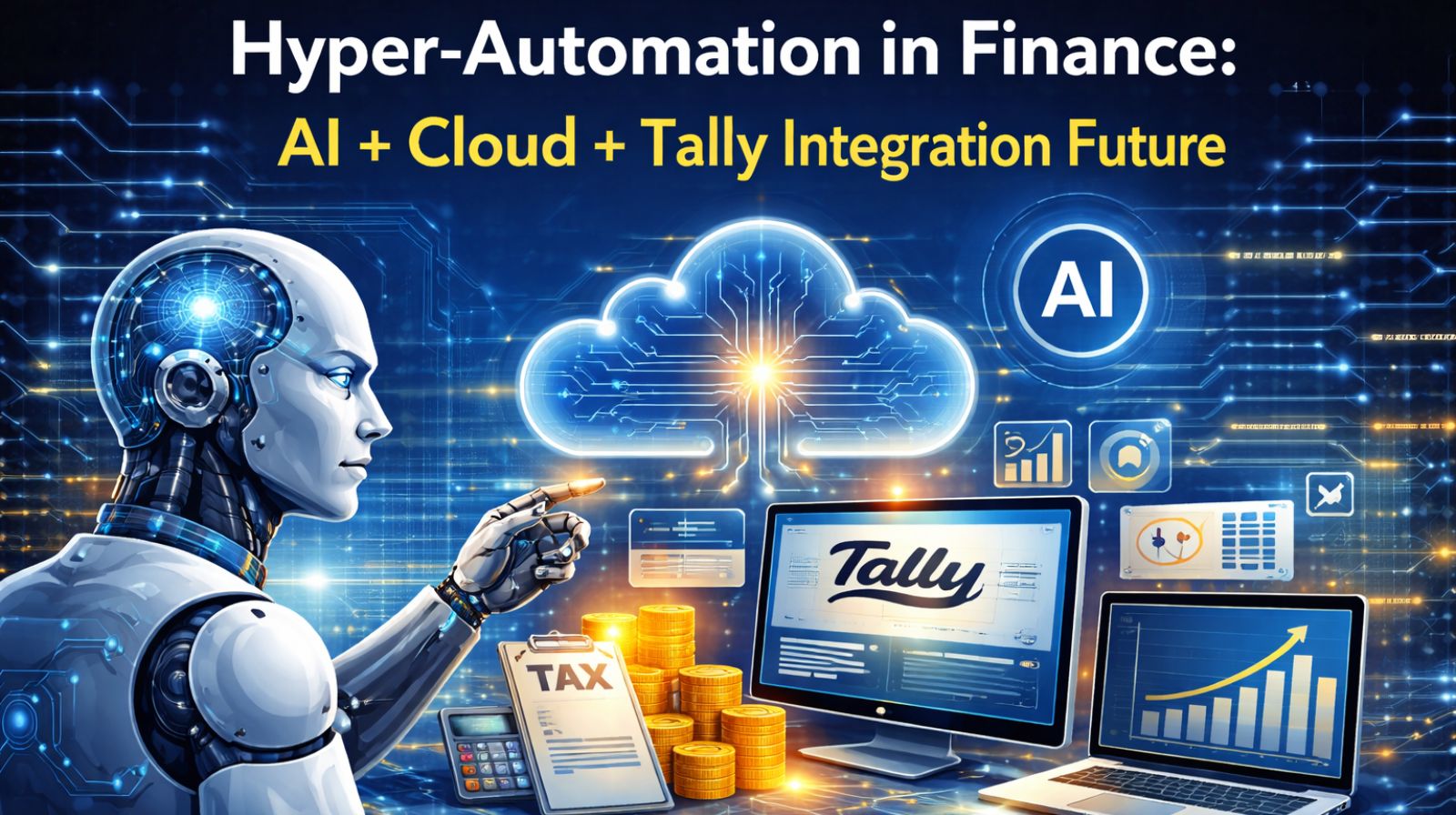 Hyper-Automation in Finance: AI + Cloud + Tally Integration