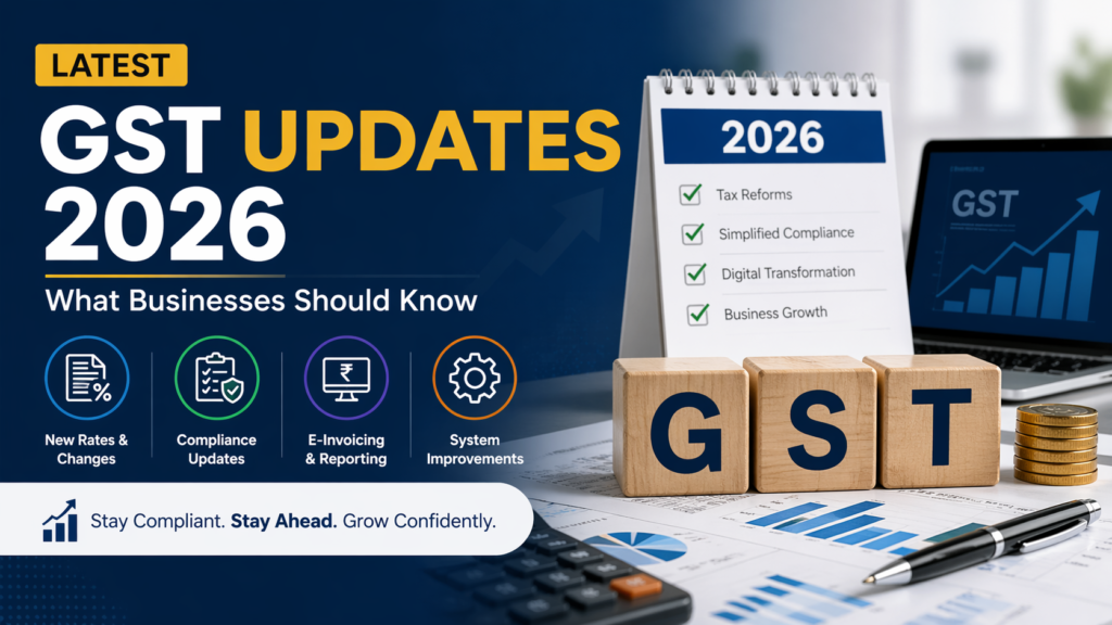 Latest GST Updates 2026: What Businesses Should Know