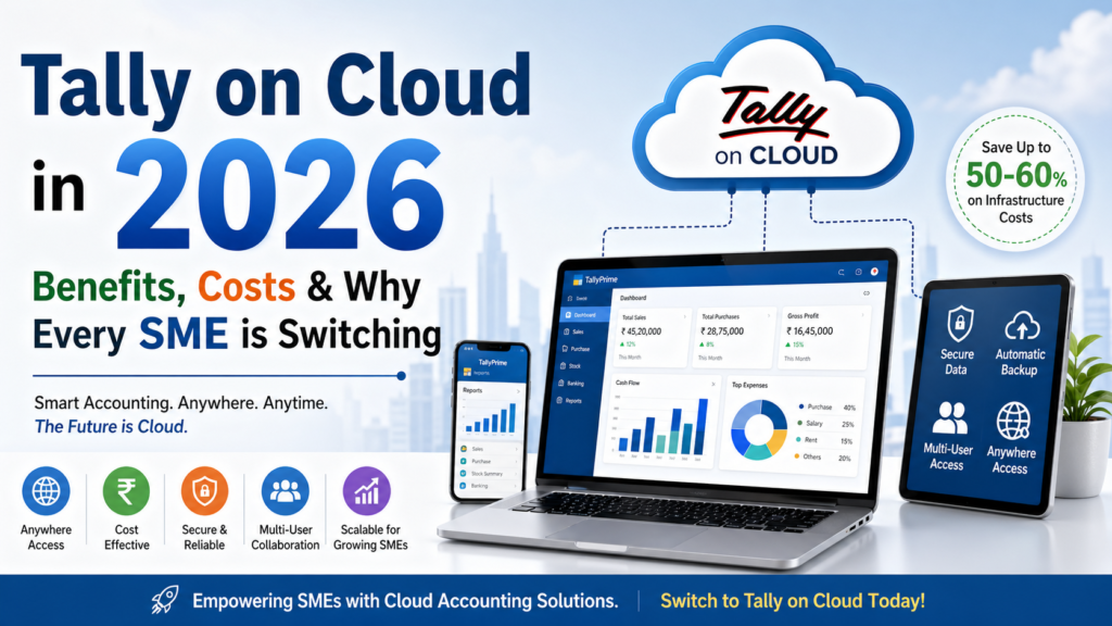 Tally on Cloud in 2026: Benefits, Costs & Why Every SME is Switching
