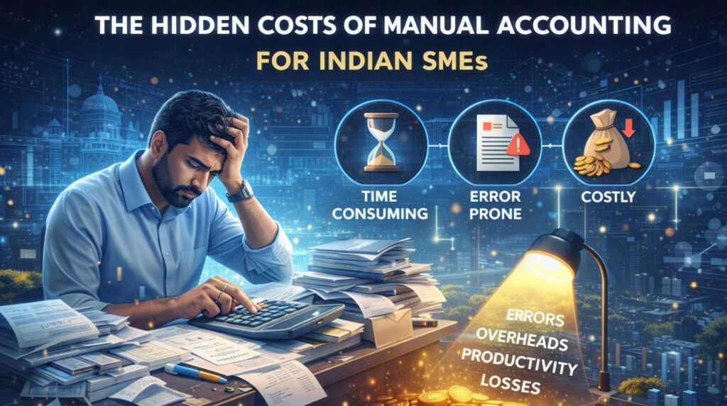 The Hidden Costs of Manual Accounting for Indian SMEs