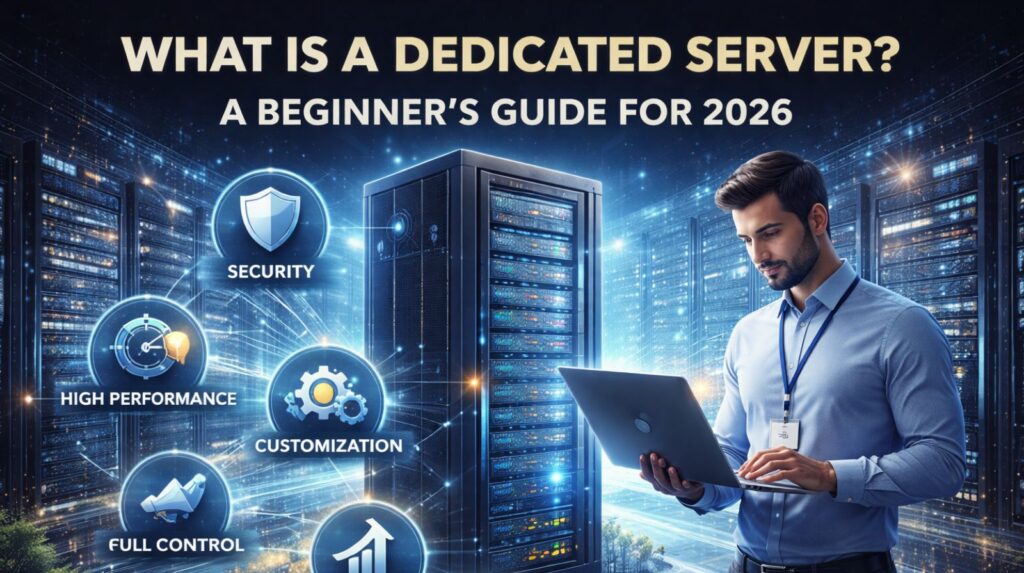 What is a Dedicated Server? A Beginner’s Guide for 2026