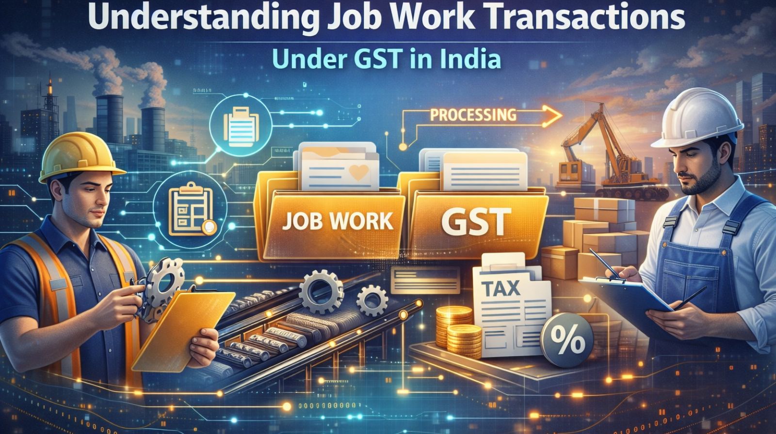 Understanding Job Work Transactions Under GST in India​