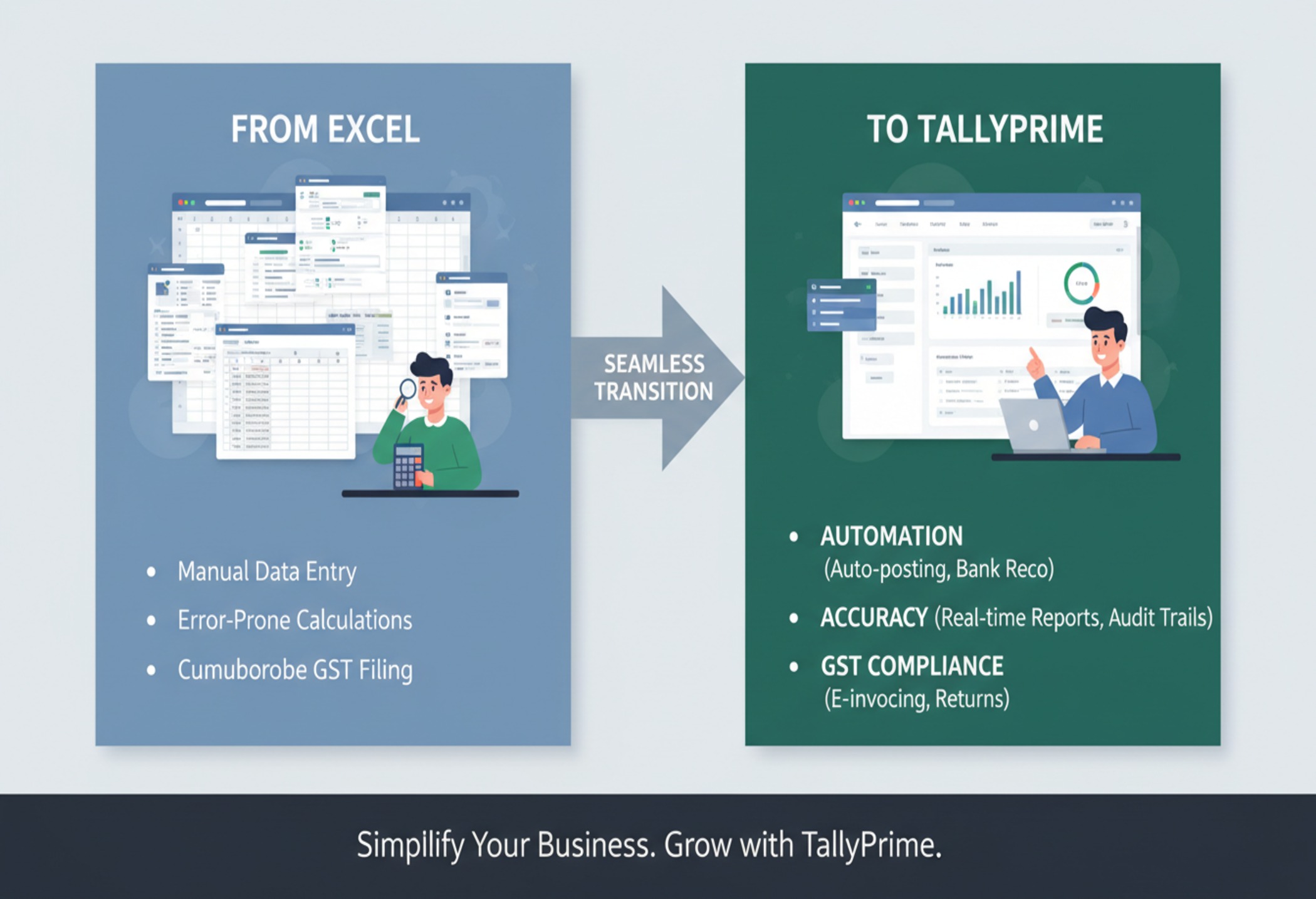 Complete Guide: Switch Excel to TallyPrime for Beginners