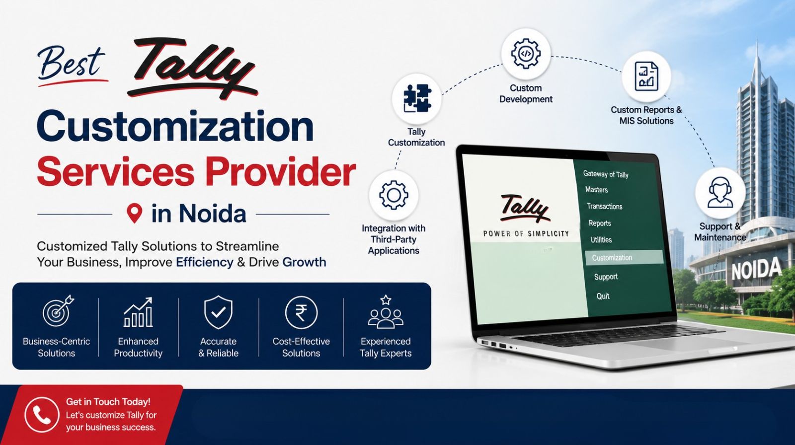 Best Tally Customization Services Provider in Noida